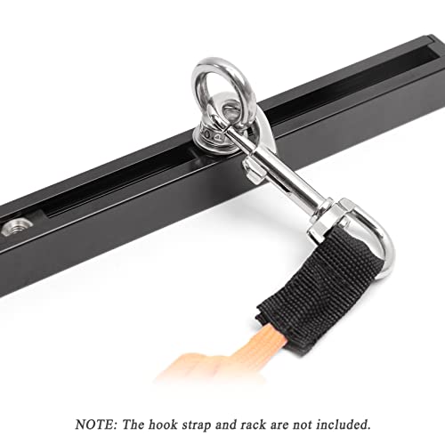 Kayak Rail Track Mount Amarração Ilhó Adaptador de tlho para pesca Caiaques Bo para caiaques Canoas