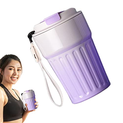 Insulated Spill Proof Travel Mug | Gradient Color Vacuum Insulated Bottle With Seal Lid - Vacuum Insulated Travel Coffee Mug Coffee For Cup Gift For Christmas Proidl #TOP4