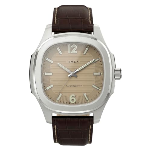 Montre pour Homme Marquee 41 mm Timex avec Bracelet Marron