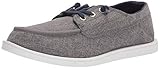Quiksilver mens Harbor Dredged Lowtop Casual Shoe Sneaker, Grey/Grey/White Harbor Dredged, 9 US
