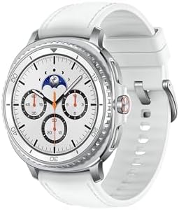 Samsung Galaxy Watch8 Classic Beyaz, Bluetooth, 46mm Akıllı Saat (Samsung Türkiye Garantili) - Görsel 1