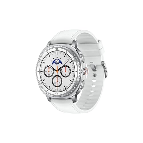 Samsung Galaxy Watch8 Classic Beyaz, Bluetooth, 46mm Akıllı Saat (Samsung Türkiye Garantili)