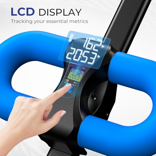 Image of MR. CAPTAIN Ab Machine, Adjustable Ab Trainer Machine for Abs Workout at Home Gym, Foldable, LCD Monitor, Device Holder, 400 LBS, Abdominal Trainer for Stomach Workout