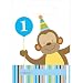 Creative Converting Sweet at One Boys Birthday Party Favor Bags, 8 Count