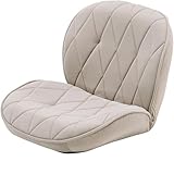 イーサプライ 座椅子 コンパクト 14段階リクライニング クッション 背もたれ かわいい 小さい おしゃれ 日本製ギア モカブラウン EEX-CHSD04ZBR