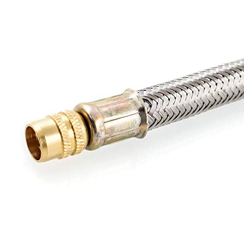 Image of QWORK Valve Extension for Car RV Truck Trailer, 12 inch / 300mm, 4 Pack