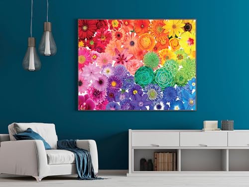 Jigsaw Puzzles for Adults,2 Pack 1000 Pieces Puzzles,1000 Piece Puzzles for Adults, 2 Pack 1000 Pieces Flower Puzzles & Colorful Flowers Succulent Puzzles,for MOM & Women & Men