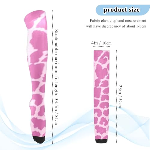Image of Women's Thigh High Socks Long Over Knee Socks Thick Leg Warm Boot Stockings