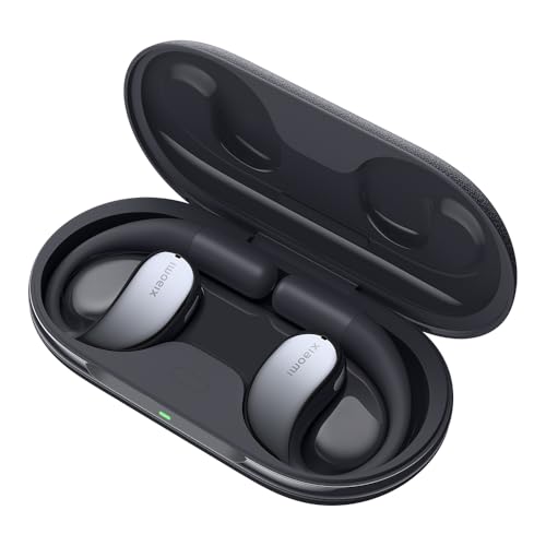 Xiaomi OpenWear Stereo - Leichter Bluetooth Open Ear Kopfhörer für den ganzen Tag mit 7.5 + 38.5 Stunden Akkulaufzeit, Hi-Res Audio, Dynamischer Treiber, KI-Rauschunterdrückung, Sandstone Beige