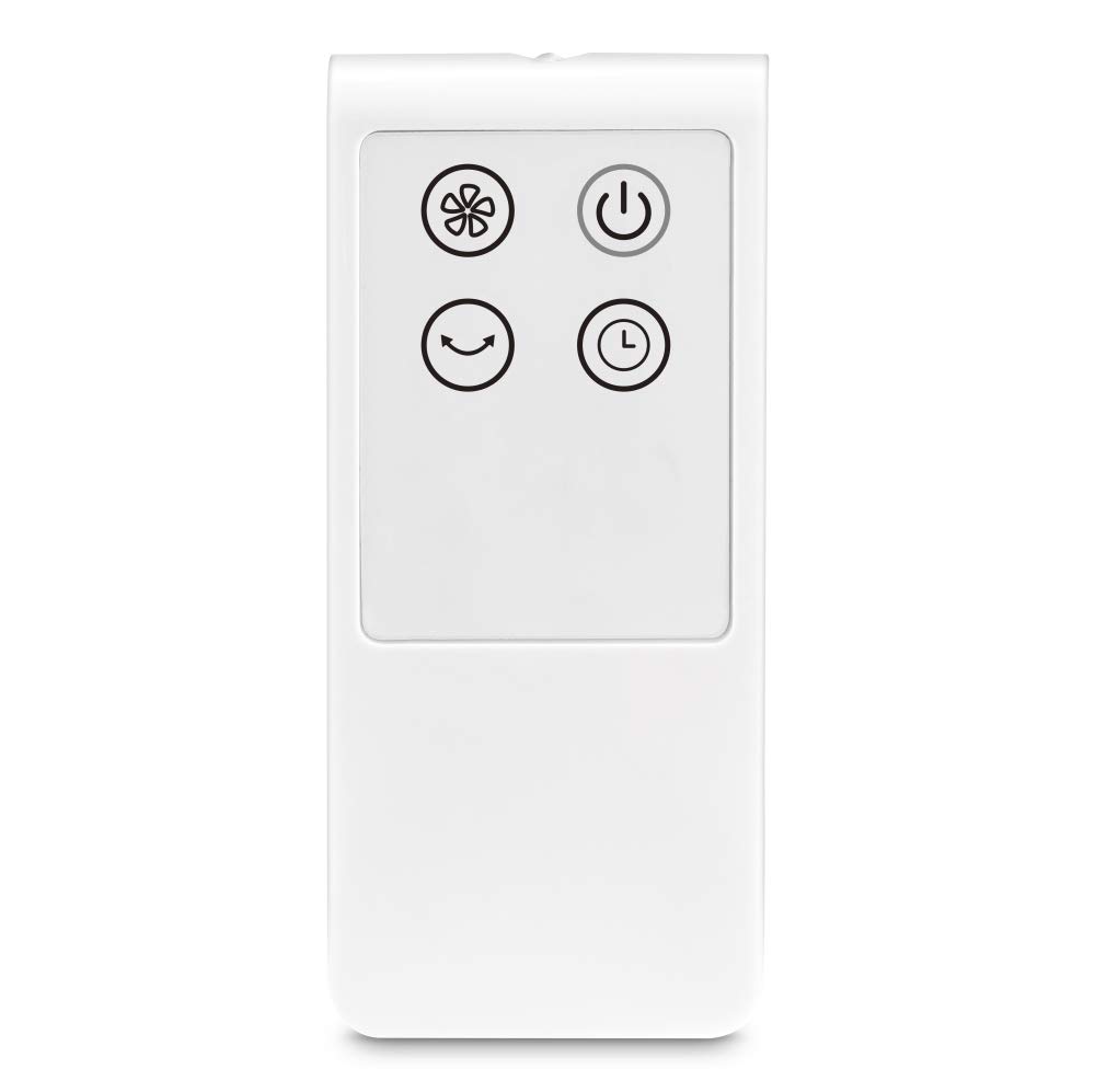 TROTEC Ventilatore a Piantana TVE 24 S - 48W, 8 Velocità, Ø 40 cm, Oscillante 80°, Altezza Regolabile, Telecomando, LED
