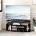 Furinno Jaya Large Entertainment Center Hold up to 55-in TV, Inches, Blackwood