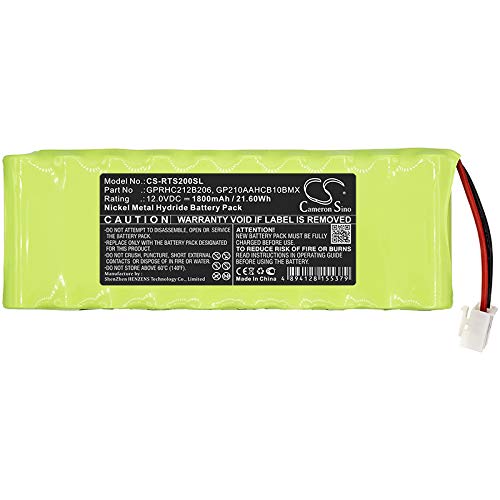Cameron Sino Batteria di ricambio per RT2, SF G2, SF G3, SF G4, WDT-S, ZRO RT SF, ZRO RT SF G3, ZRO RT SF G4, ZRO RT2 SF G2 PN: 2412-3011, GP210AAHCB10BMX, GPRHC212B206 18000 mAh