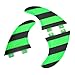 Green Black FCS G5 SURF FINS Fiberglass Comb TRI Set Thruster for All Surfboards