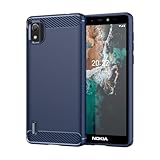 Coque pour Nokia C2 2ème édition pour fille, anti-traces de doigts — Texture brossée micro mate, bonne sensation au toucher sans laisser de traces de doigts. Le panneau arrière est brossé avec la technologie de fil, offrant une meilleure texture pour la coque du téléphone.