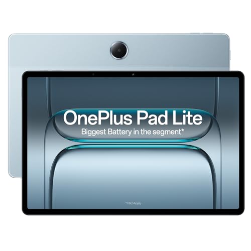 OnePlus Pad Lite (Get free OP BWZ3 Neckband) with Biggest Battery...