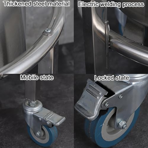 Support de casserole en acier inoxydable pour sécuriser les marmites - 8
