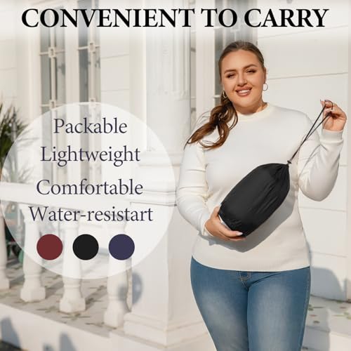 Plus Size Puffer Vest Women 1X-7X Water-Resistant Puffy Winter Vest Packable Lightweight Puffer Vest4