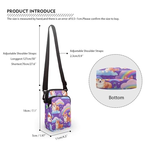 Image of Small Crossbody Purse for Women Kids Shoulder Messenger Bag