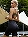 RUNNING GIRL High Impact Sports Bras for Women,Racerback Running Bra Workout Crop Tank Tops Longline Sports Bra Push up(WX2667 Oak Brown L)