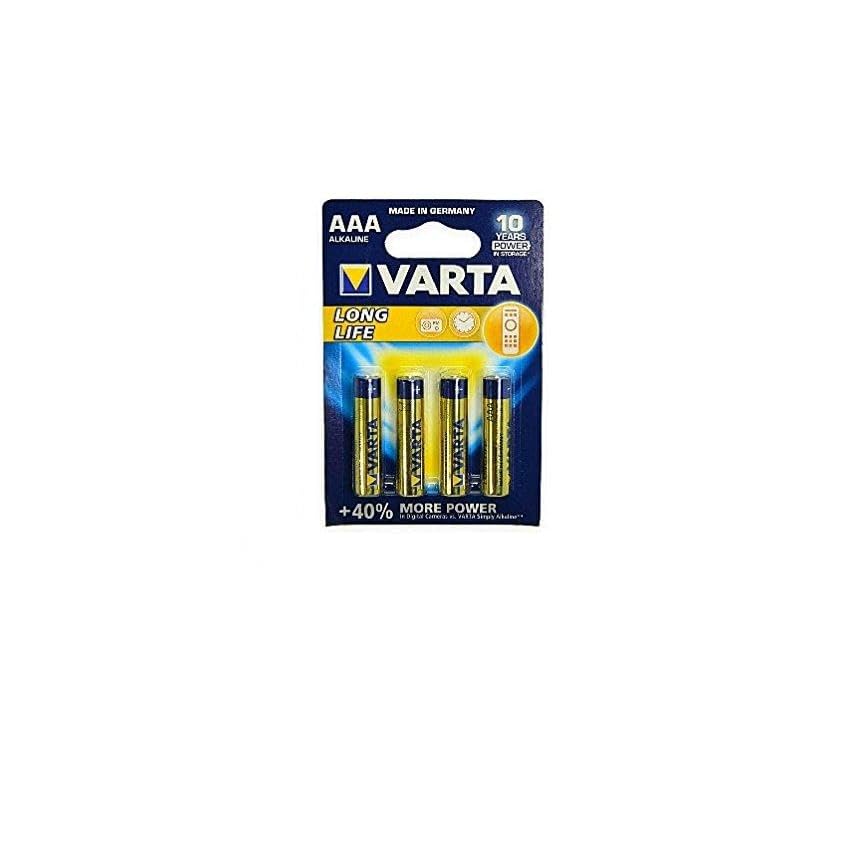 240 x Varta Longlife Triplo AAA Alcalino 1.5 Volt 1.5V Batteria scadenza 2019