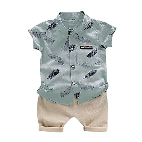 Xiaojiu Ensemble Bebe Garçon Habit Bebe Garcon,Ensemble Jogging Enfant Garçon Marque Ensemble Couvert Bebe 6 Mois Vêtements Bébé Garçon 9 Mois Costume...