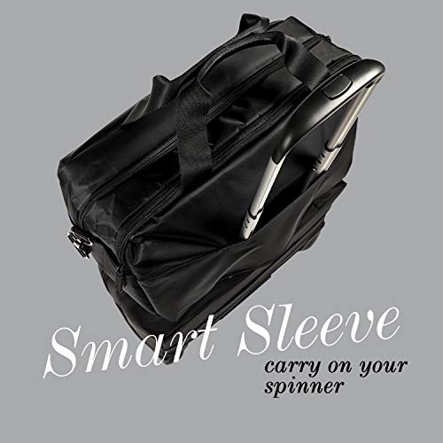 Lipault - City Plume 24H Bag - Top Handle Shoulder Overnight Travel Weekender Duffel Luggage for Women - Black