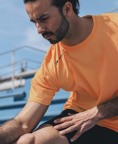 Asioka 130/16N Camiseta Deportiva, Unisex niños, Naranja, XS (12-14)