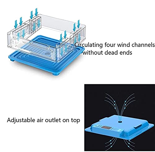 Digitale Automatische Incubators, Hatching Egg Incubator 128 Eieren Incubator Machine met LED Display Poultry Hatcher… - Afbeelding 5