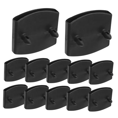 OUNONA Furniture Accessories 20pcs Bed Slat Holders Center Caps for Bed Base Durability