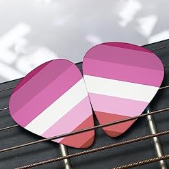 Lot de 12 médiators tendance et durables avec drapeau arc-en-ciel pour guitare électrique et basse - Les Beatles, Paul McCartney, John Lennon, RIngo Starr, George Harrison Lot de 12 médiators tendance et durables avec drapeau arc-en-ciel pour guitare électrique et basse – Image 7