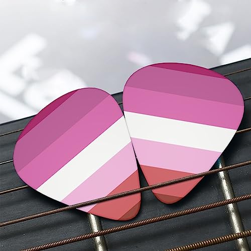 Lot de 12 médiators tendance et durables avec drapeau arc-en-ciel pour guitare électrique et basse - Les Beatles, Paul McCartney, John Lennon, RIngo Starr, George Harrison Lot de 12 médiators tendance et durables avec drapeau arc-en-ciel pour guitare électrique et basse – Image 8