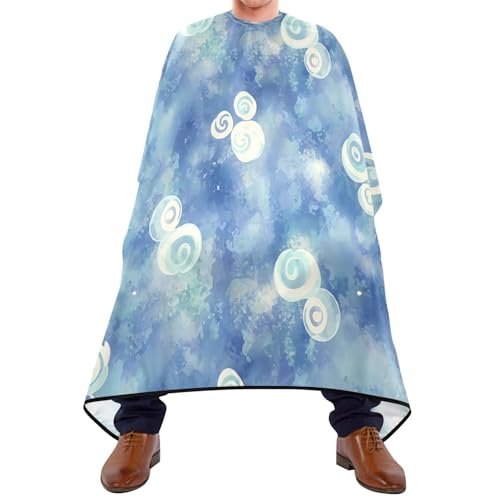 Capa de barbería impermeable para hombres miniatura 1