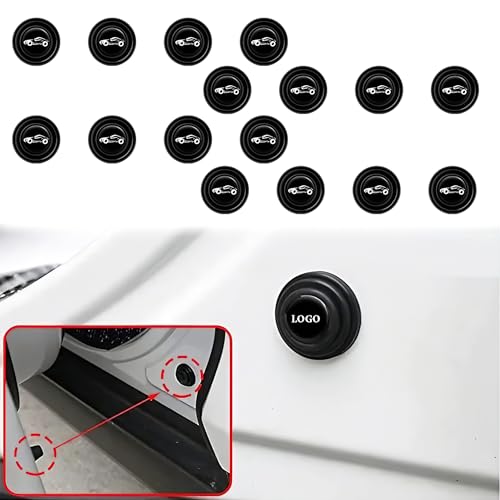 Image of Car Shock Absorber Protector Rubber Guard Pads Car Door Accessories and Gadgets for Enhanced Shock Absorption Compass, Wrangler, Meridian, S90, XC60, XC40, Hector, Astor, Gloster