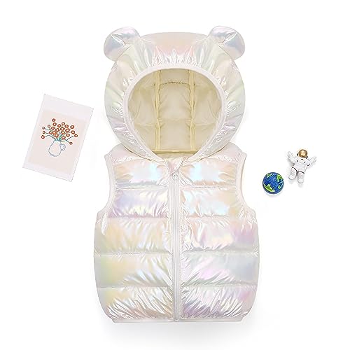 Girls Boys Puffer Vest Cropped Quilted Water Resistant Sleeveless Down Jacket Lightweight Packable Warm Vest Gilet Waistcoat2