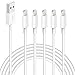 Price comparison product image MBYY iPhone Charger cables,MFi Certified to USB Cable, 6.1 FT*5PACK High Speed &Data Syncs Cord Compatible with iPhone 12/11 Pro Max/Xs/X/XR/8/7/6s/6/SE/iPad/iPod More
