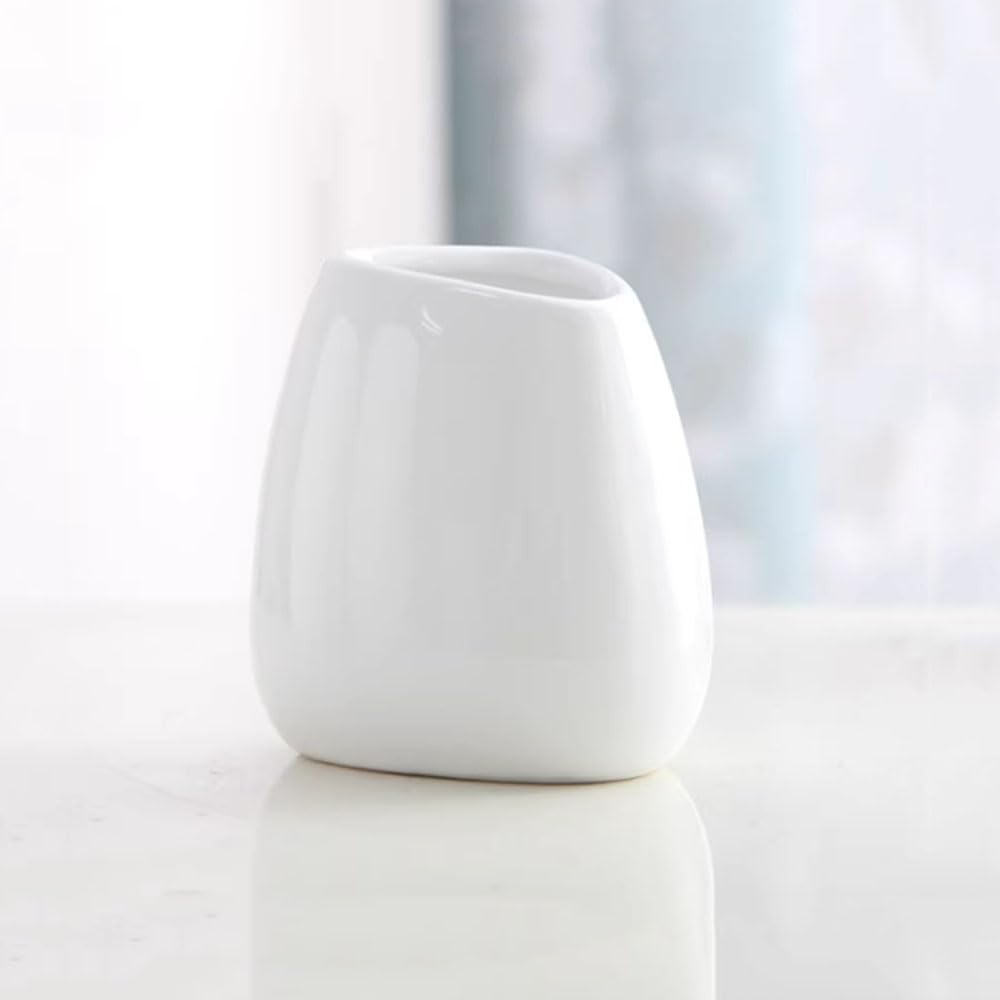 Amazon.co.jp: 花瓶 白 陶器 花器 フラワーベース ホワイト白い