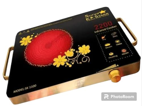 Image of Surya k Star Infrared Induction Cooker Induction Stove Model SK 1100 two side handle