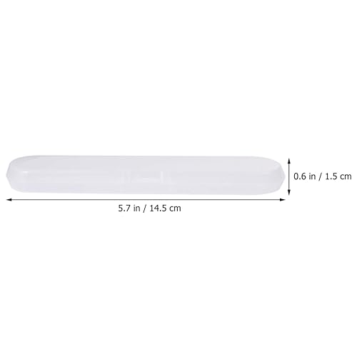 Miniatura 7 de Caja de termómetro digital de plástico, caja de almacenamiento de termómetro para adultos, 5.7 x 1.2 x 0.6 in (color transparente)