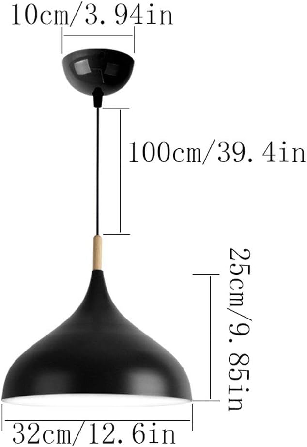 Lámpara de techo azul oscuro de metal ajustable para sala de estar 3