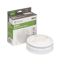 SD Fire Alarms Aico Ei3016 Optical Smoke Alarm, White