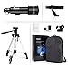 Telescopio Astronómico Portátil, Zoom HD 400/70mm, Ajustable Trípode, Fácil de Montar, Potente...