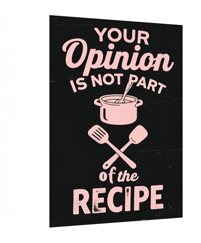 Carastora Funny Kitchen Wall Decor - Vintage Metal Tin Sign