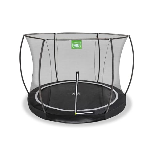 EXIT Toys Black Edition Rundes Inground Trampolin - ø244cm -...