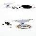 Peoples Republic P-Rep 32mm Spaced Fingerboard Trucks - White