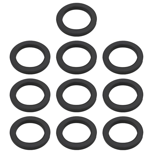 YINETTECH 10pcs Cassette Tape Deck Idler Tire 20x14x2.5mm