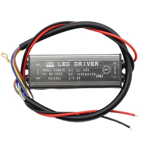 Driver LED 50W 1500mA transformateur étanche pour projecteur extérieur