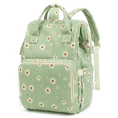 Green Corduroy Daisy