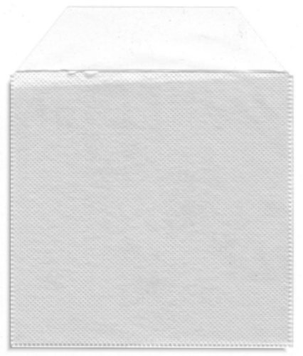 2-Disc Clear Tamperproof Poly Sleeves with Full Adhesive Backing 100-Pak