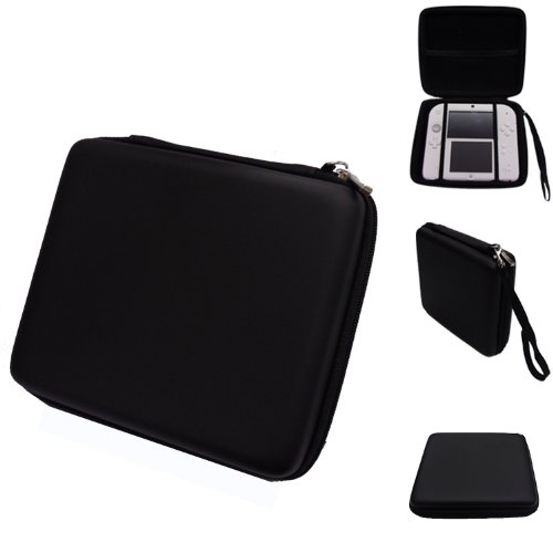 Techgear® - Funda para Nintendo 2DS, rígida, protectora, almacenamiento para juegos y accesorios