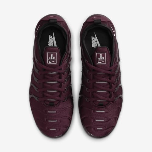 Image of Nike Air Vapormax Plus Men's Shoes (FN6850-681, Night Maroon /Black /Cedar /White) Size 7